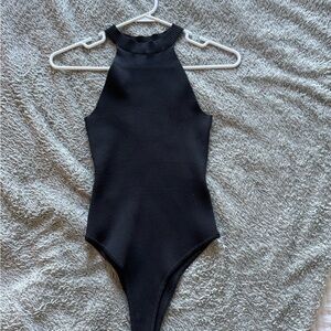 Chic Black Bodysuit